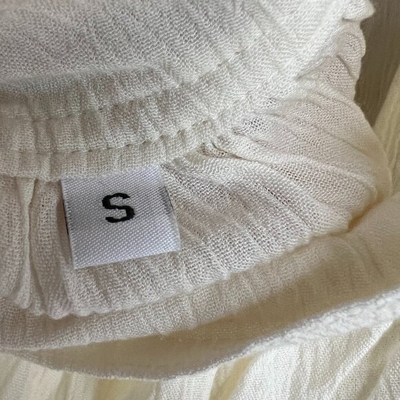 Women's Backless Bohemian Summer Shoulder Mini/Beach Dress (Vacation Casual) - Picture 4 of 4